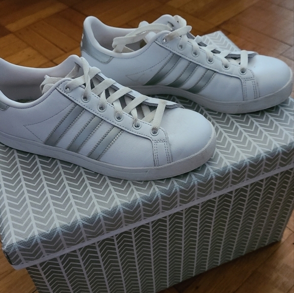 adidas Shoes - Adidas Grand Court All Leather Sneakers size 7 hp 21x🔥🔥🔥🔥